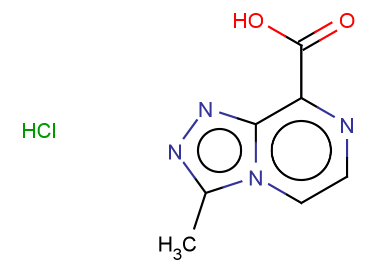 3-methyl-[1,2,4]triazolo[4,3-a]pyrazine-8-carboxylic acid hydrochloride