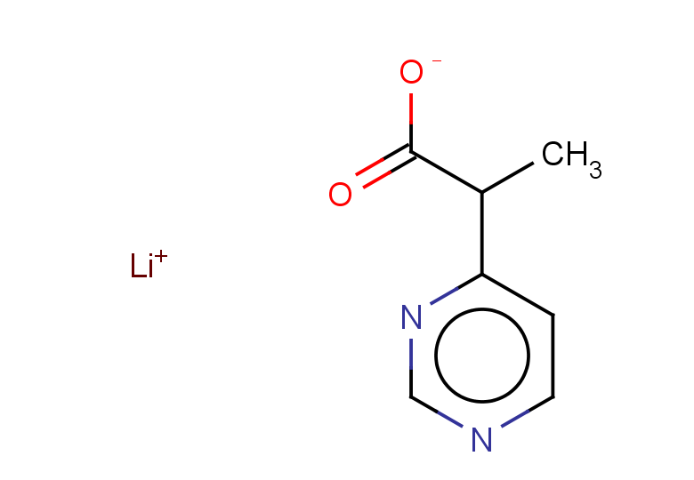 lithium 2-(pyrimidin-4-yl)propanoate