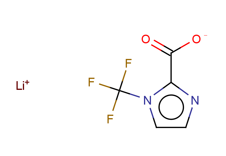 lithium(1+) 1-(trifluoromethyl)-1H-imidazole-2-carboxylate
