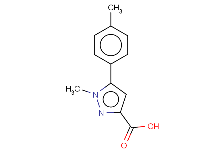 1-methyl-5-(4-methylphenyl)-1H-pyrazole-3-carboxylic acid