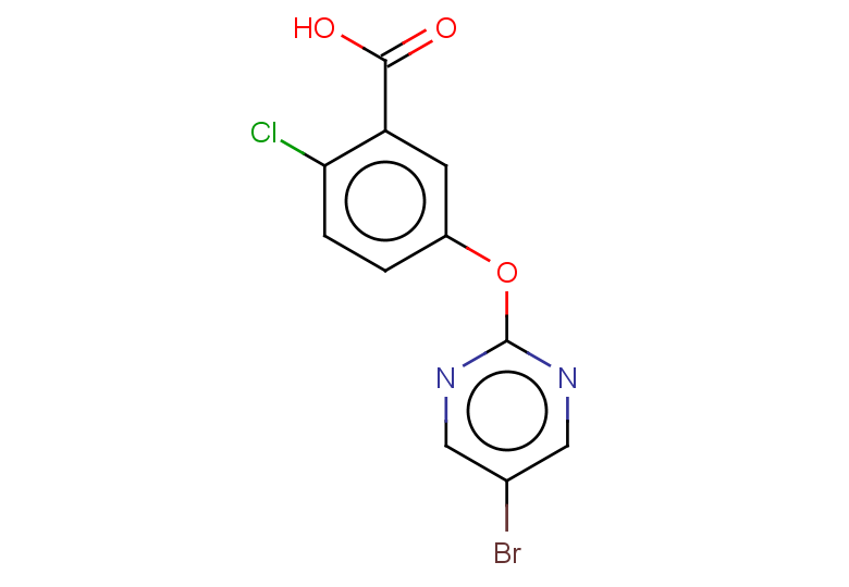 5-[(5-bromopyrimidin-2-yl)oxy]-2-chlorobenzoic acid