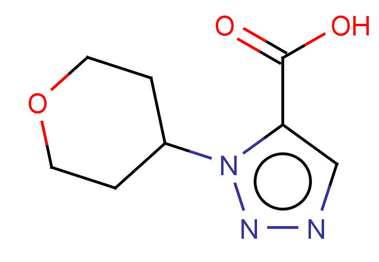 1-(oxan-4-yl)-1H-1,2,3-triazole-5-carboxylic acid