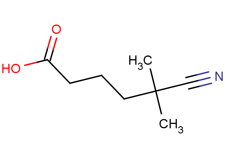 5-cyano-5,5-dimethylpentanoic acid