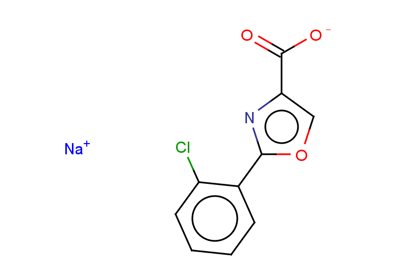 sodium 2-(2-chlorophenyl)-1,3-oxazole-4-carboxylate