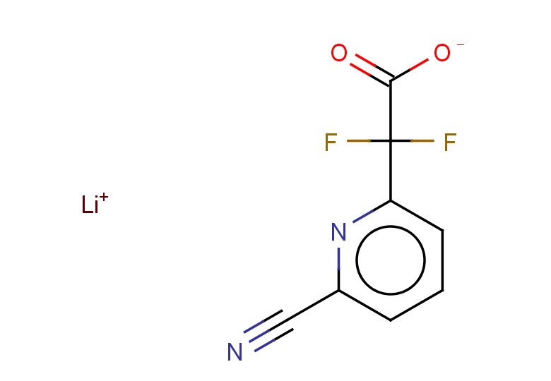 lithium 2-(6-cyanopyridin-2-yl)-2,2-difluoroacetate