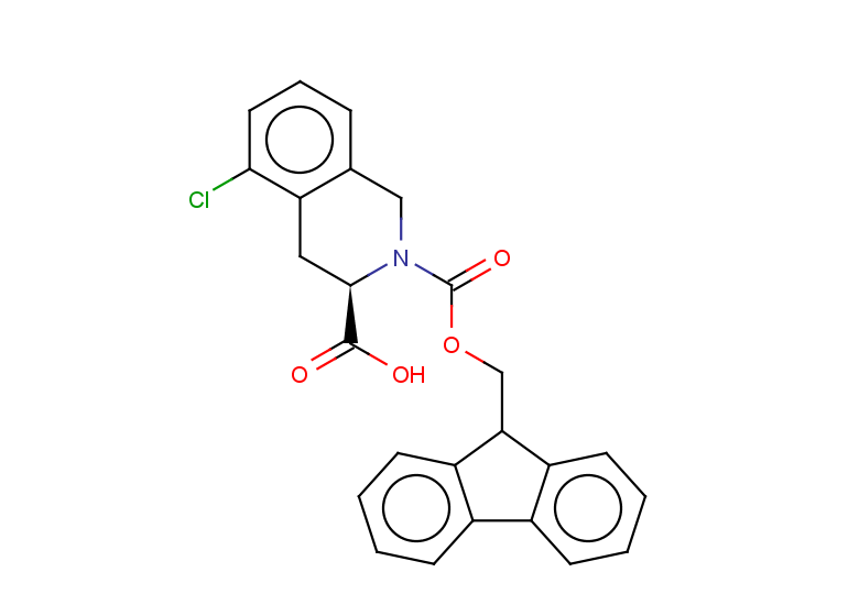 (3R)-5-chloro-2-{[(9H-fluoren-9-yl)methoxy]carbonyl}-1,2,3,4-tetrahydroisoquinoline-3-carboxylic acid