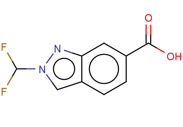 2-(difluoromethyl)-2H-indazole-6-carboxylic acid