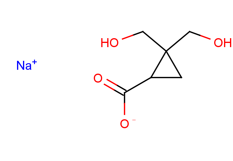 sodium 2,2-bis(hydroxymethyl)cyclopropane-1-carboxylate