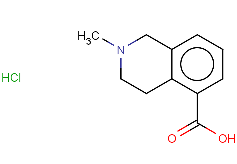 2-methyl-1,2,3,4-tetrahydroisoquinoline-5-carboxylic acid hydrochloride