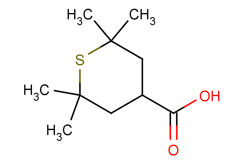 2,2,6,6-tetramethylthiane-4-carboxylic acid