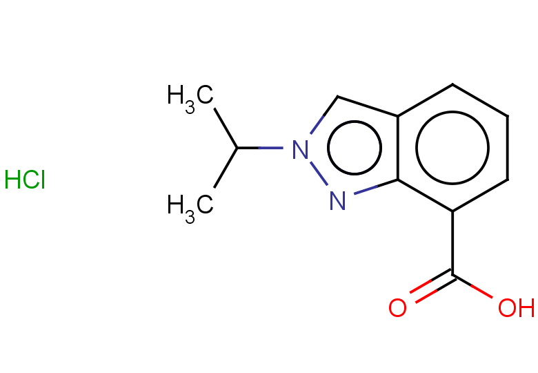 2-(propan-2-yl)-2H-indazole-7-carboxylic acid hydrochloride