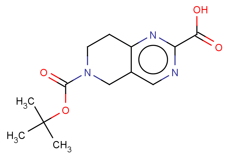 6-[(tert-butoxy)carbonyl]-5H,6H,7H,8H-pyrido[4,3-d]pyrimidine-2-carboxylic acid