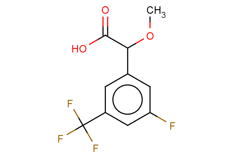 2-[3-fluoro-5-(trifluoromethyl)phenyl]-2-methoxyacetic acid