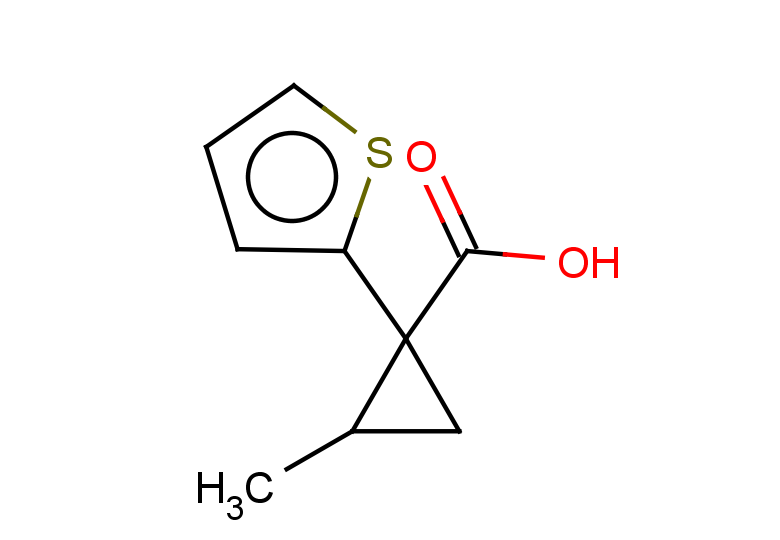 2-methyl-1-(thiophen-2-yl)cyclopropane-1-carboxylic acid, Mixture of diastereomers