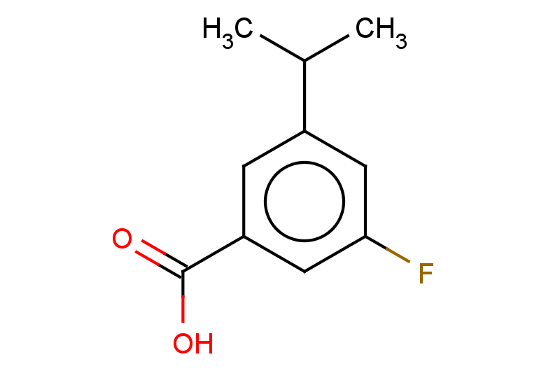 3-fluoro-5-(propan-2-yl)benzoic acid