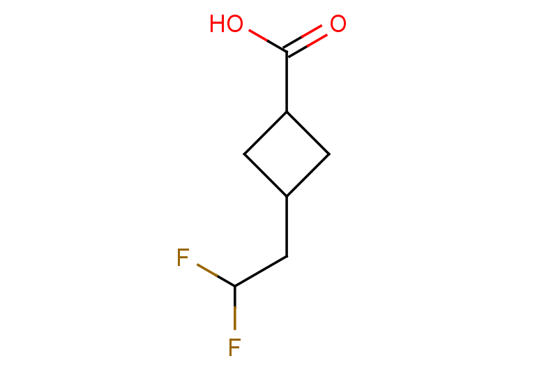 3-(2,2-difluoroethyl)cyclobutane-1-carboxylic acid