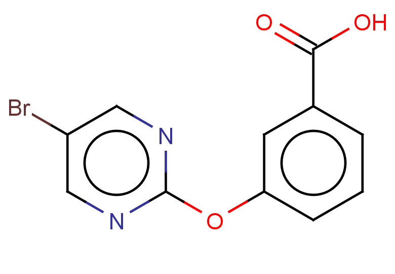 3-[(5-bromopyrimidin-2-yl)oxy]benzoic acid
