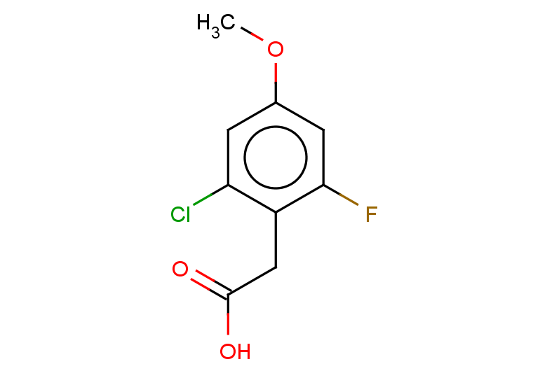 2-(2-chloro-6-fluoro-4-methoxyphenyl)acetic acid