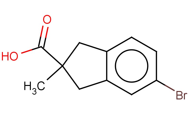 5-bromo-2-methyl-2,3-dihydro-1H-indene-2-carboxylic acid