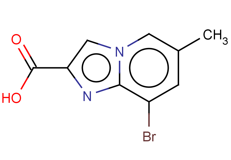 8-bromo-6-methylimidazo[1,2-a]pyridine-2-carboxylic acid