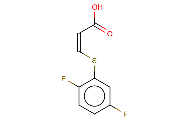 (2Z)-3-[(2,5-difluorophenyl)sulfanyl]prop-2-enoic acid