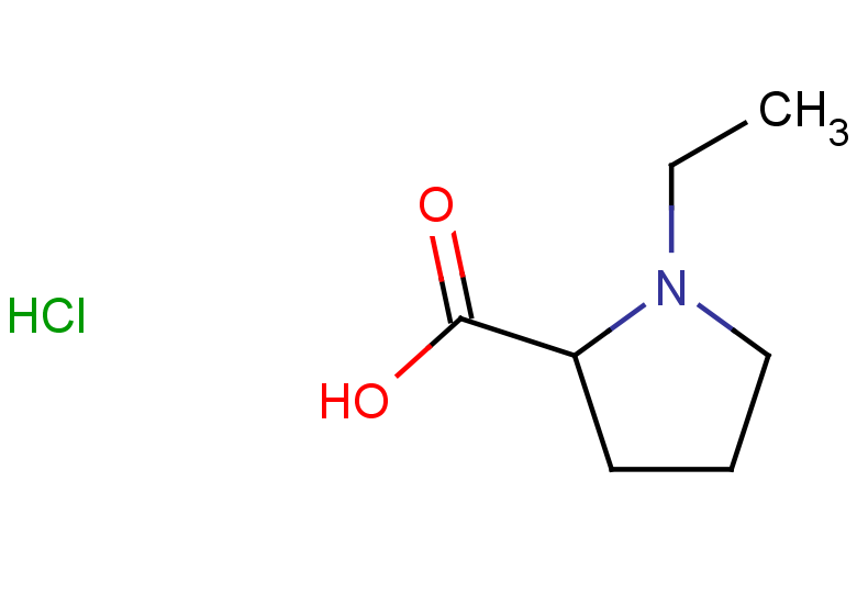 1-ethylpyrrolidine-2-carboxylic acid hydrochloride