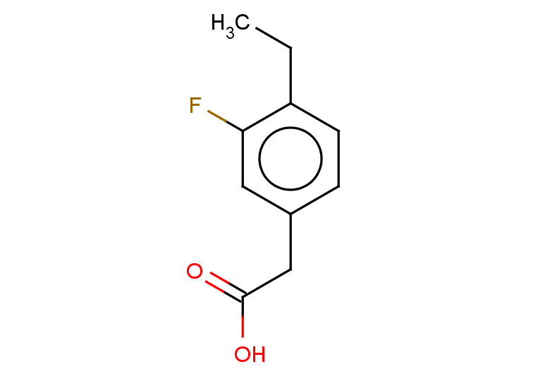 2-(4-ethyl-3-fluorophenyl)acetic acid