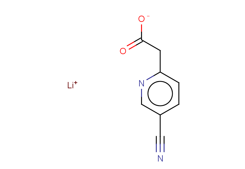 lithium(1+) 2-(5-cyanopyridin-2-yl)acetate