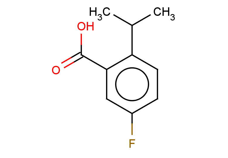 5-fluoro-2-(propan-2-yl)benzoic acid