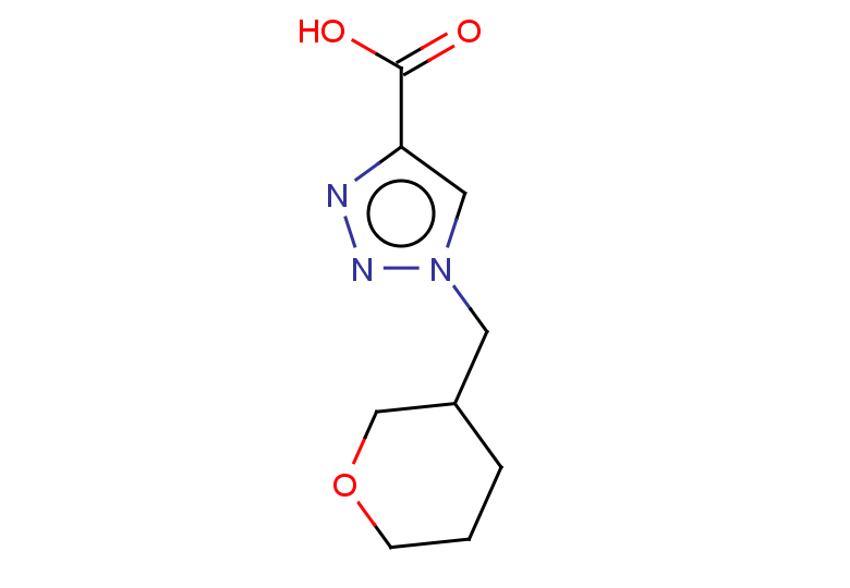 1-[(oxan-3-yl)methyl]-1H-1,2,3-triazole-4-carboxylic acid