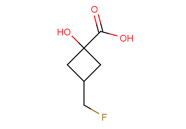 3-(fluoromethyl)-1-hydroxycyclobutane-1-carboxylic acid, Mixture of diastereomers
