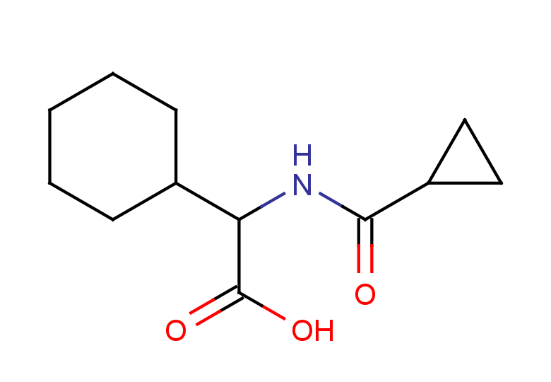2-cyclohexyl-2-(cyclopropylformamido)acetic acid