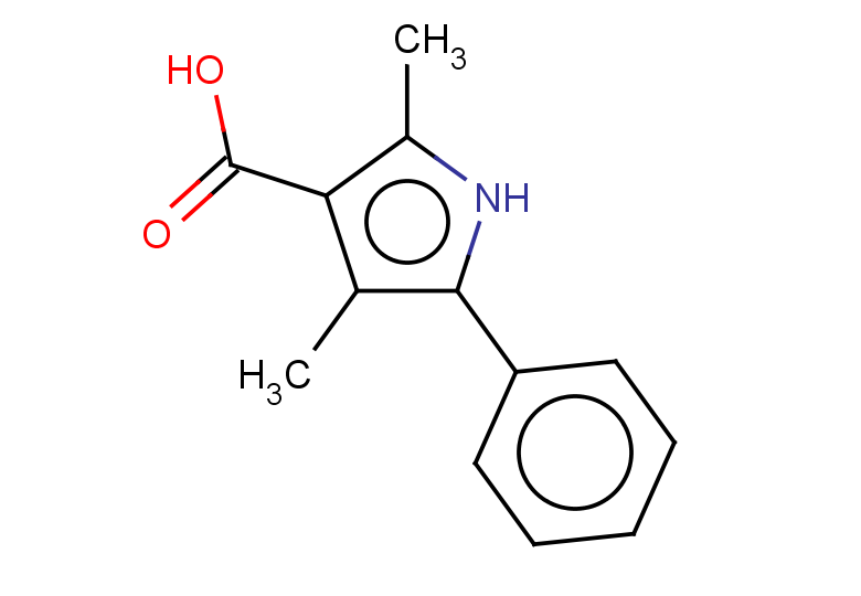 2,4-dimethyl-5-phenyl-1H-pyrrole-3-carboxylic acid
