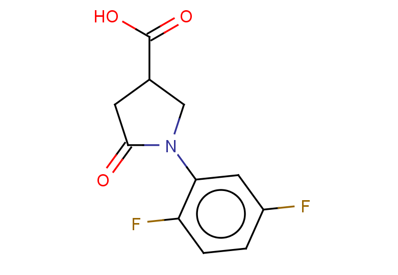 1-(2,5-difluorophenyl)-5-oxopyrrolidine-3-carboxylic acid