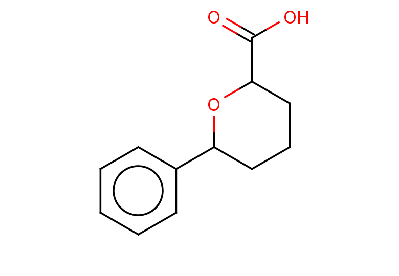 6-phenyloxane-2-carboxylic acid, Mixture of diastereomers