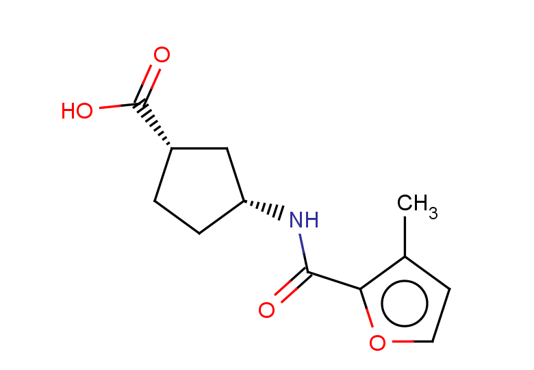 rac-(1R,3S)-3-(3-methylfuran-2-amido)cyclopentane-1-carboxylic acid, cis