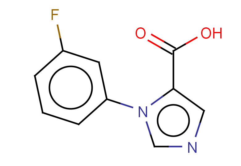 1-(3-fluorophenyl)-1H-imidazole-5-carboxylic acid