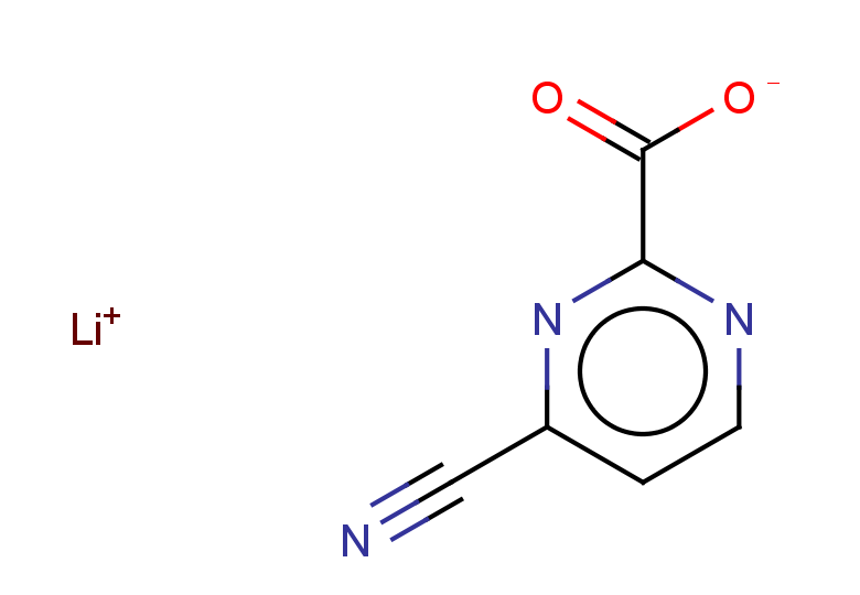 lithium(1+) 4-cyanopyrimidine-2-carboxylate