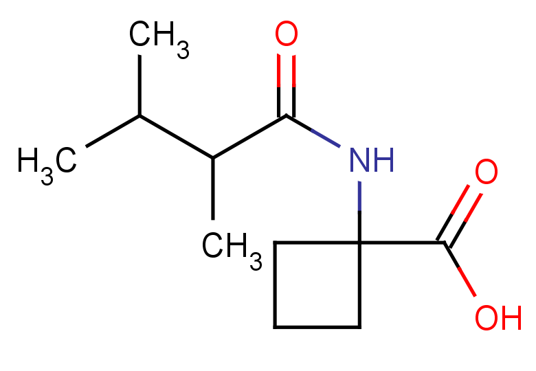 1-(2,3-dimethylbutanamido)cyclobutane-1-carboxylic acid