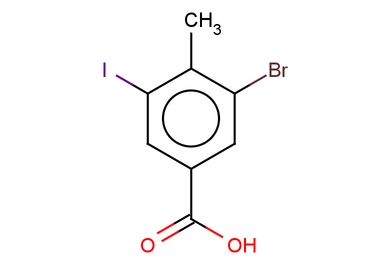 3-bromo-5-iodo-4-methylbenzoic acid