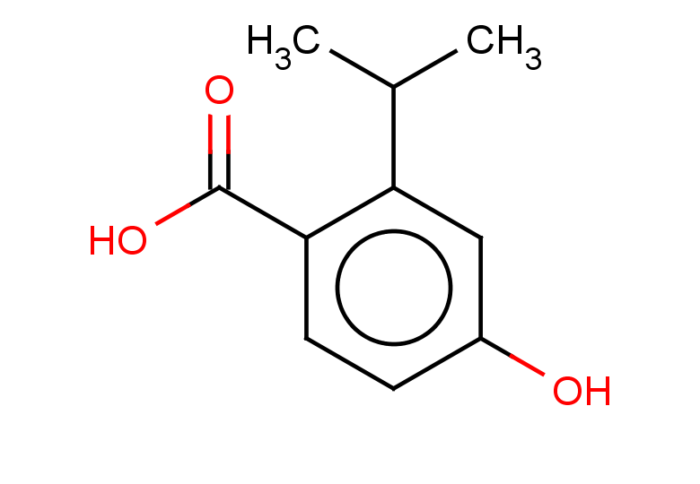 4-hydroxy-2-(propan-2-yl)benzoic acid