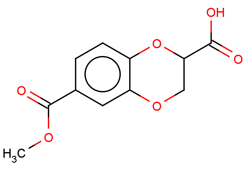 6-(methoxycarbonyl)-2,3-dihydro-1,4-benzodioxine-2-carboxylic acid