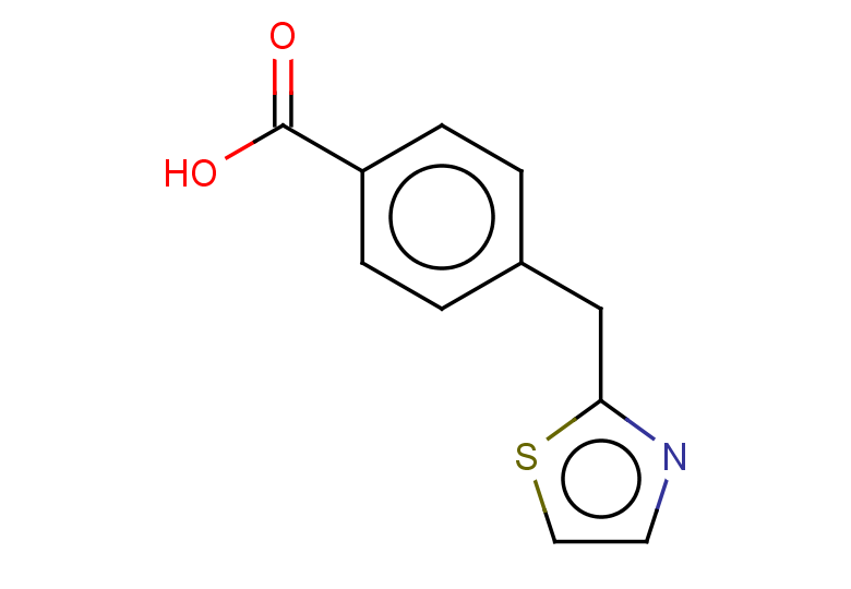 4-[(1,3-thiazol-2-yl)methyl]benzoic acid