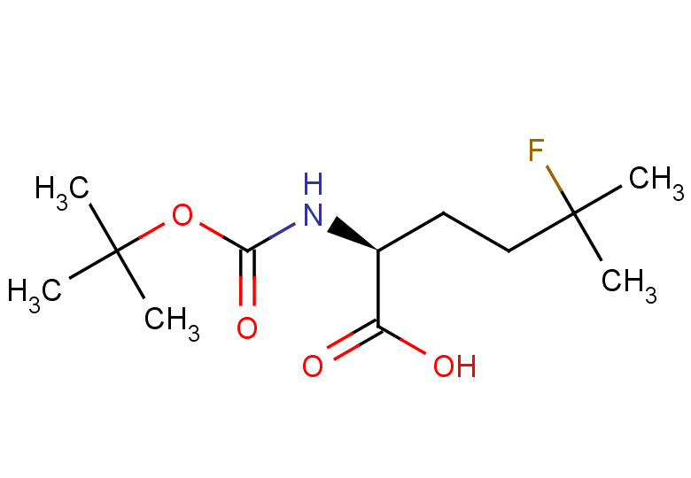 (2S)-2-{[(tert-butoxy)carbonyl]amino}-5-fluoro-5-methylhexanoic acid
