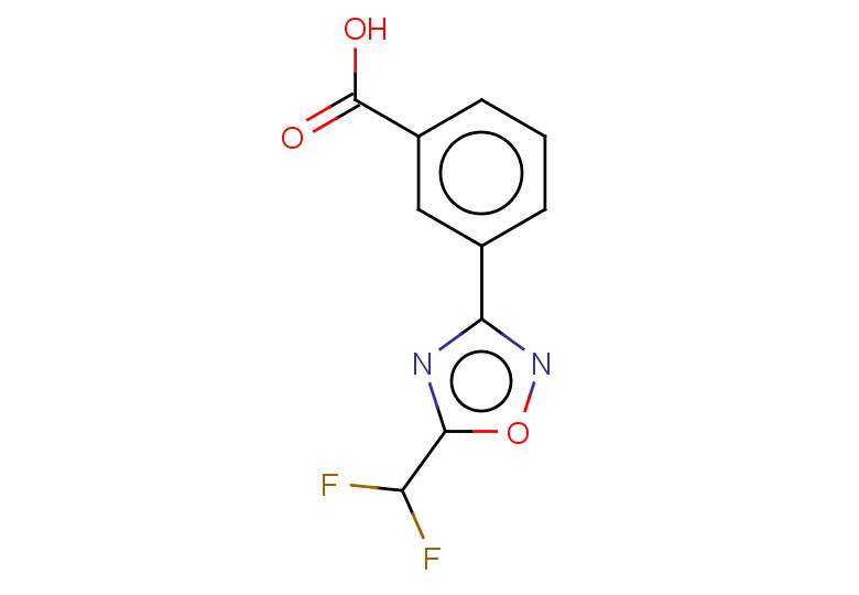 3-[5-(difluoromethyl)-1,2,4-oxadiazol-3-yl]benzoic acid