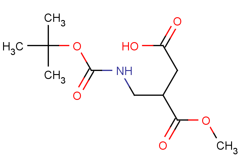 3-({[(tert-butoxy)carbonyl]amino}methyl)-4-methoxy-4-oxobutanoic acid
