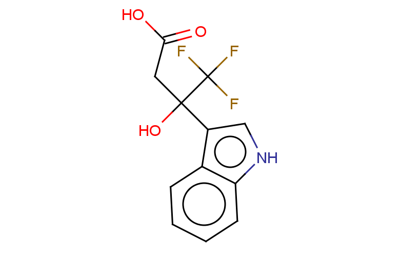 4,4,4-trifluoro-3-hydroxy-3-(1H-indol-3-yl)butanoic acid