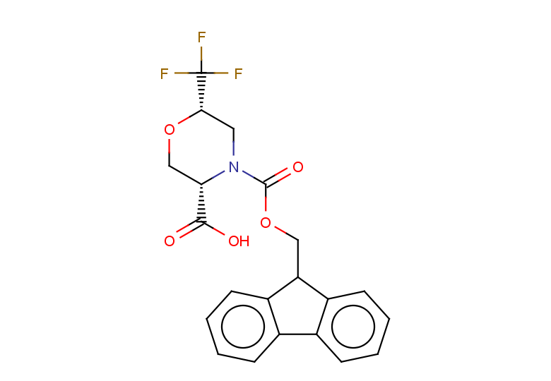 rac-(3R,6R)-4-{[(9H-fluoren-9-yl)methoxy]carbonyl}-6-(trifluoromethyl)morpholine-3-carboxylic acid, cis