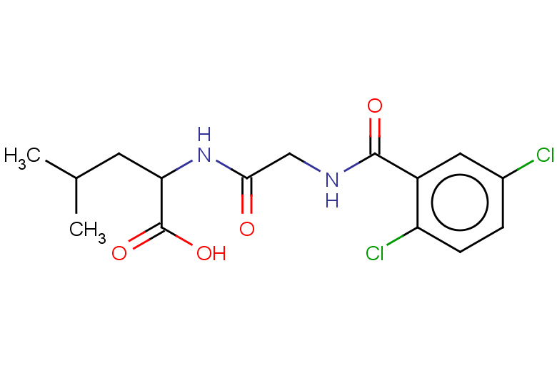 2-{2-[(2,5-dichlorophenyl)formamido]acetamido}-4-methylpentanoic acid