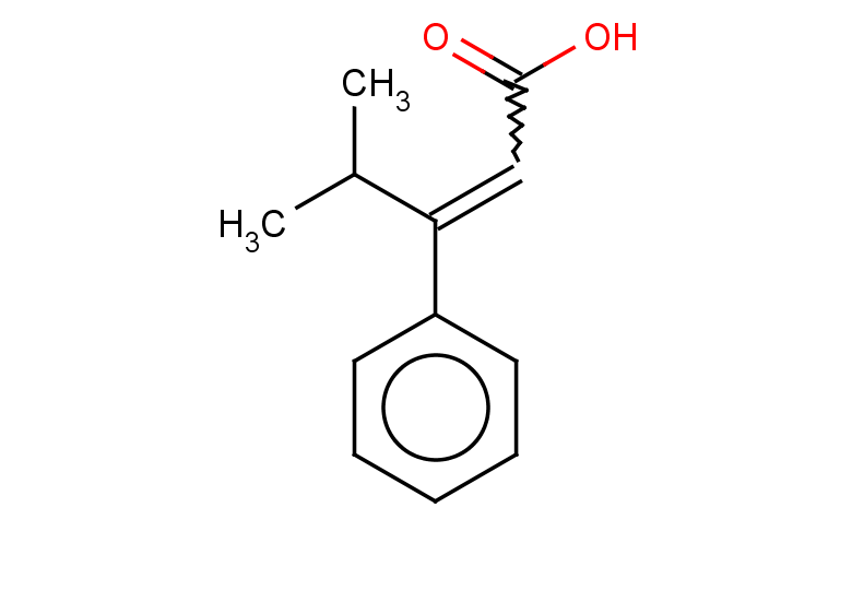 4-methyl-3-phenylpent-2-enoic acid